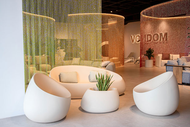 Showroom de Vondom en Cancún (México). Foto cortesía de Vondom.