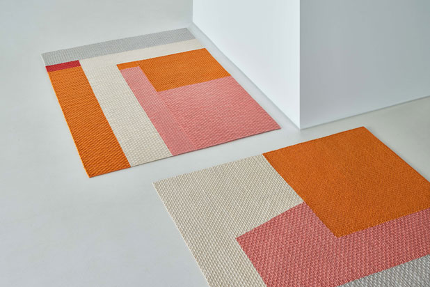 Colección de alfombras WEAVE diseñada por Helena Rohner para Gan. Foto cortesía de Gan.