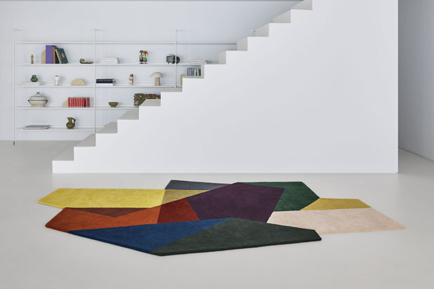 Colección de alfombras LOKO diseñada por Daria Zinovatnaya para Gan. Foto cortesía de Gan.