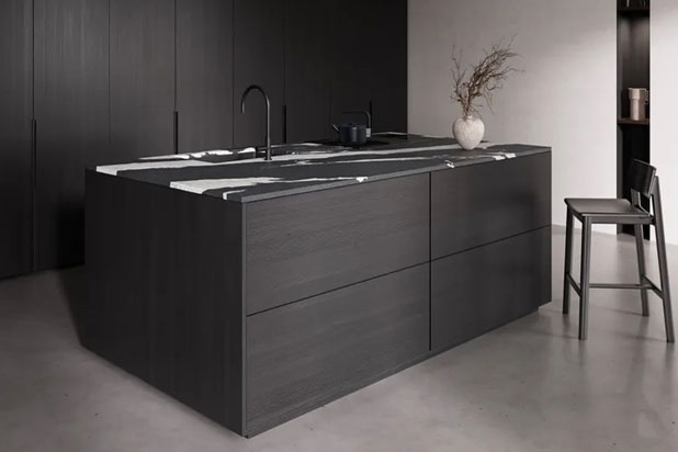 Encimera de cocina VICTORIA de Neolith. Foto cortesía de Neolith. 