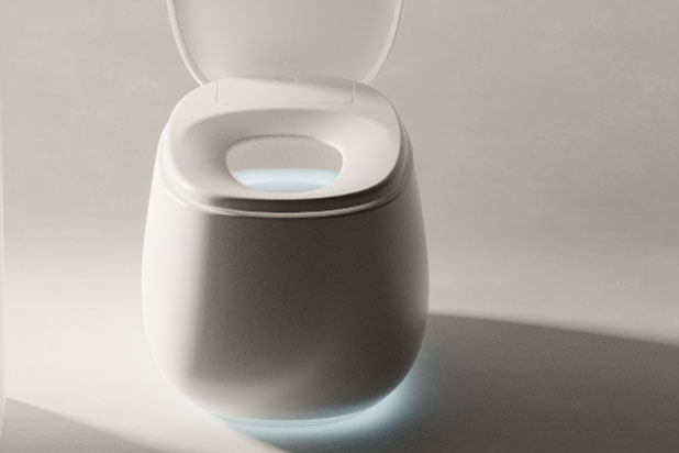 Colección de inodoros inteligentes IN-WASH LITHA diseñada por Nacar Design para Roca Sanitario. Foto cortesía de Roca Sanitario.
