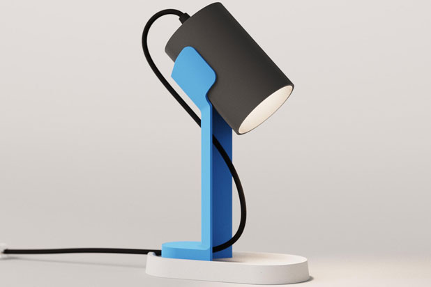 Lámpara de mesa 01 diseñada por studio Juanita´s para Stac Design. Foto cortesía de Stac Design.