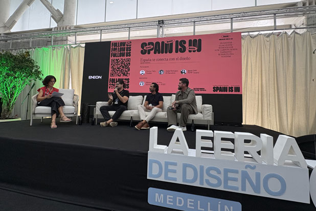 Panel “España te conecta con el diseño” en la Feria de Diseño de Medellín (Colombia) 2026 
