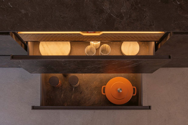 Mueble de cocina GINA 35 de Rekker System. Foto cortesía de Rekker System.