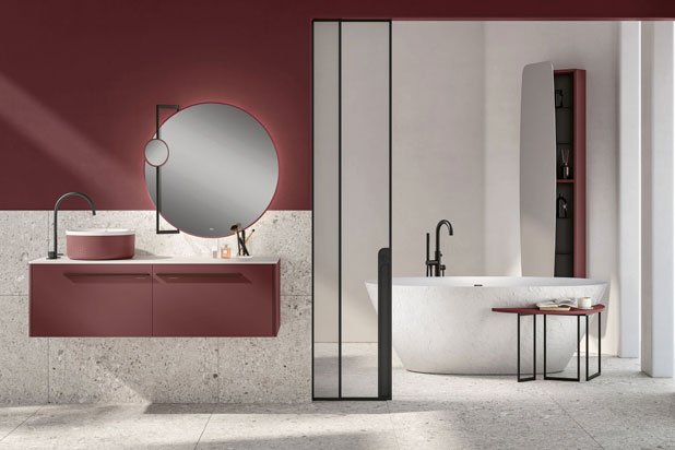 Bañera TOUCHY diseñada por Design Marmite para Fiora. Foto cortesía de Fiora.