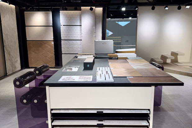 Nuevo espacio de Porcelanosa en el showroom de Nabina Holding en Doha (Qatar).