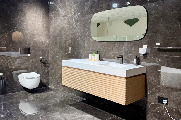 Nuevo espacio de Porcelanosa en el showroom de Nabina Holding en Doha (Qatar).