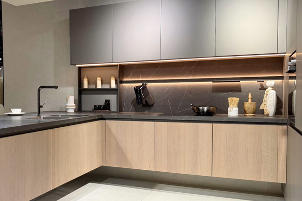 Nuevo espacio de Porcelanosa en el showroom de Nabina Holding en Doha (Qatar).