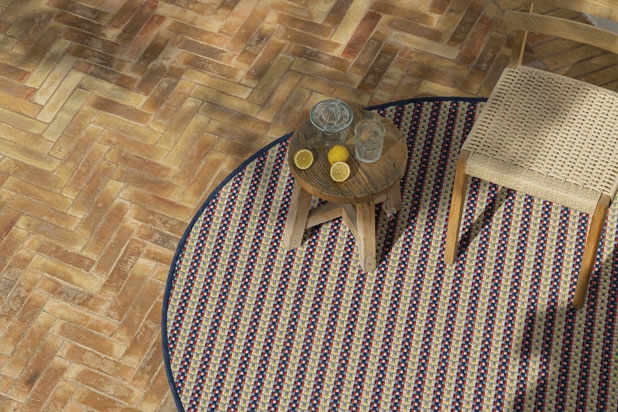 Strata rug by Rols Carpets. Photo courtesy of Rols Carpets.
