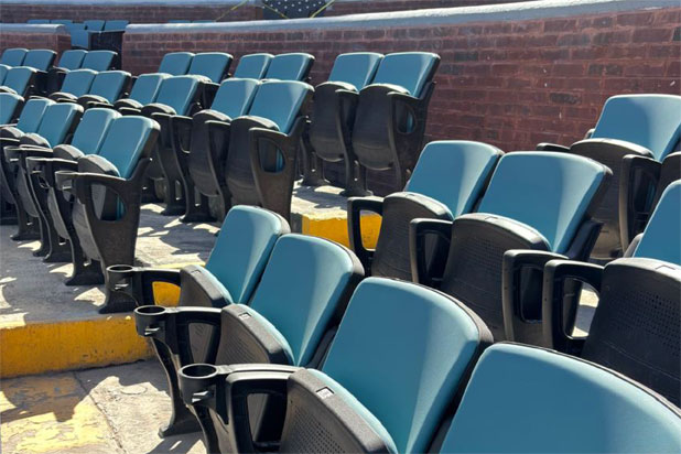 Euro Seating´s armchairs at the Saraperos de Saltillo Stadium in Mexico. Photo courtesy of Euro Seating.