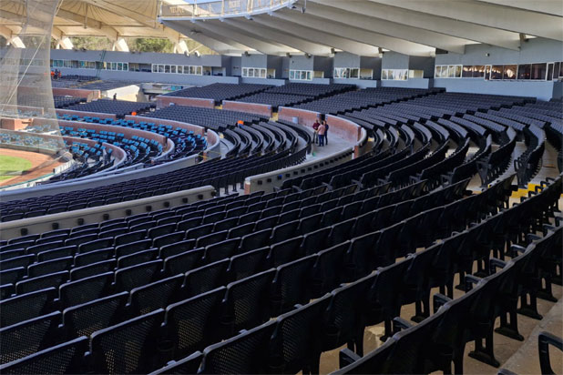 Euro Seating´s armchairs at the Saraperos de Saltillo Stadium in Mexico. Photo courtesy of Euro Seating.