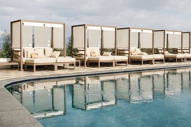 Mobiliario de GANDIABLASCO en el hotel ME Malta. Foto de © Me Malta by Melia, cortesía de GANDIABLASCO