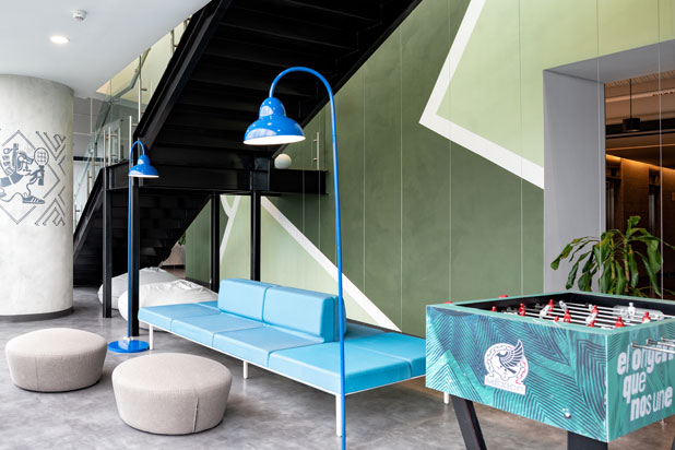 Actiu´s office furmiture at the Adidas headquarters in Mexico D.F. Photo courtesy of Actiu.