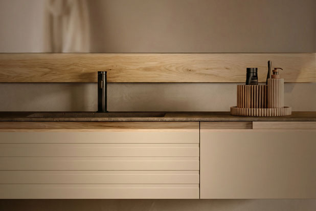 Mobiliario de cocina NEXUS diseñado por Aitor García de Vicuña para Pino. Foto cortesía de AGVestudio.