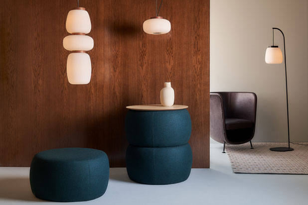 MISKO lights collection designed by Stone Designs for B.Lux. Photo courtesy of Stone Designs. 