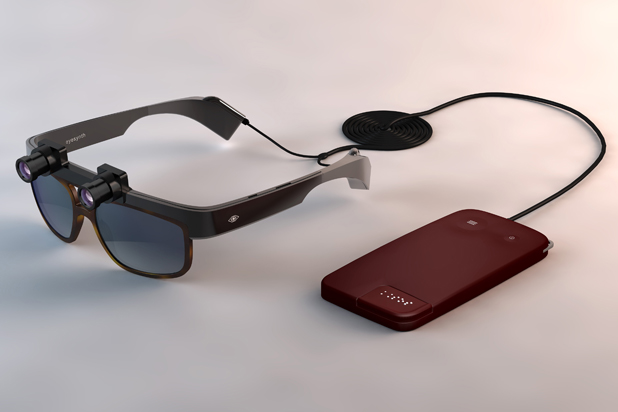 EYESYNTH glasses by Alegre Design for Ion Eyewear. Photo courtesy of Alegre Design.