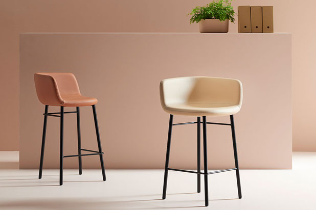 XOKO stools designed by Iratzoki & Lizaso for Akaba. Photo courtesy of Ander Lizaso.