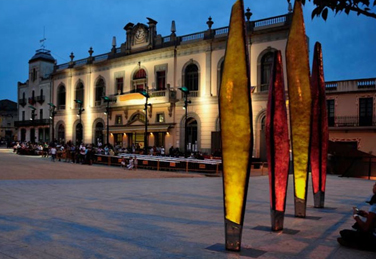 Escultura Llagostera para el Ayuntamiento de Llagostera