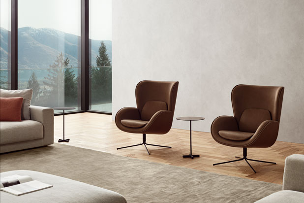 NORMAN armchair designed by Arnau Reyna for Trebol. Photo courtesy of Arnau Reyna.