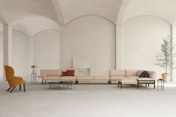 MARTELL modular sofa designed by Arnau Reyna for Perobell. Photo courtesy of Arnau Reyna.