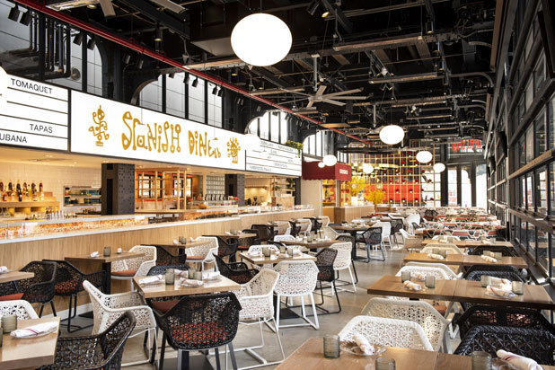 Mercado Little Spain in New York. USA. Photo courtesy of Capella García Arquitectura.