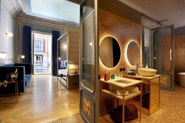Axel hotel in Madrid (Spain). Photo by EQUIPO CREATIVO.