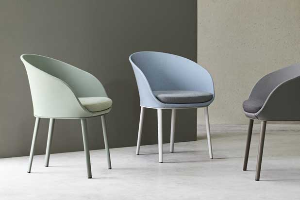 BOGART chairs designed by Estudi Manel Molina for Verges. Photo courtesy of Estudi Manel Molina.