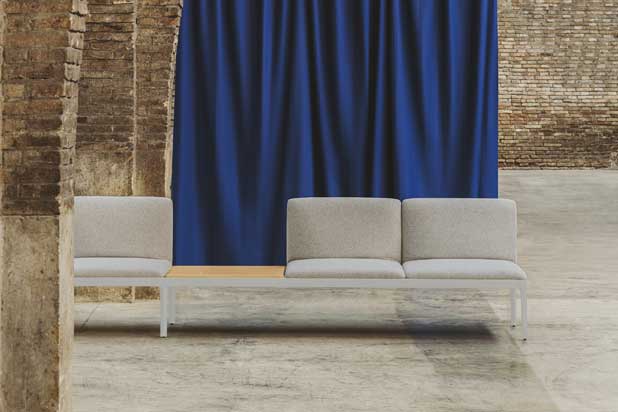 KUBIKA sofa designed by Estudi Manel Molina for Enea. Photo courtesy of Estudi Manel Molina.