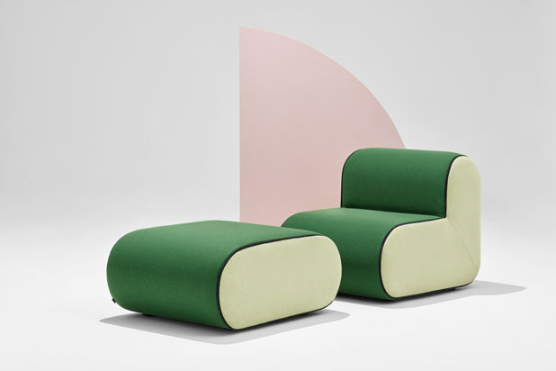 BRUC modular seating designed by Flic studio for .annud. Photo courtesy of Flic.