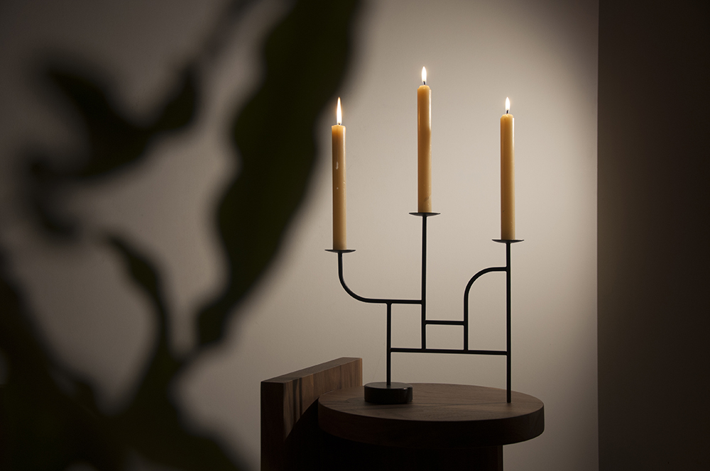 LINES & CANDLES collection by GOFI. Photo courtesy of Goula/Figuera Studio.