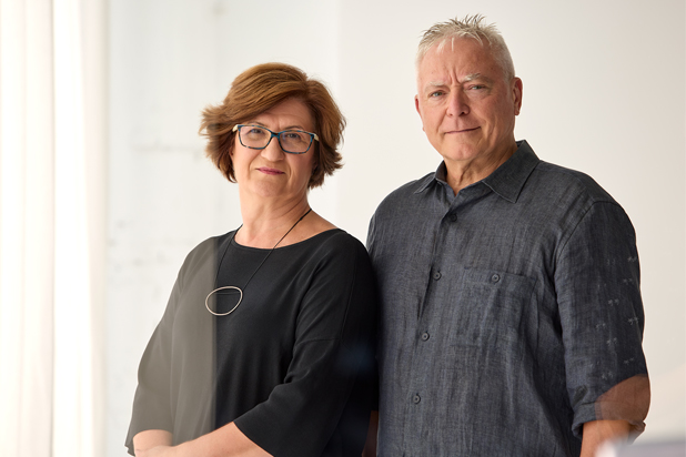 Rafa Ortega y Cristina Gutiérrez fundadores del estudio de Diseño Gutiérrez y Ortega. Foto cortesía de Gutiérrez y Ortega.