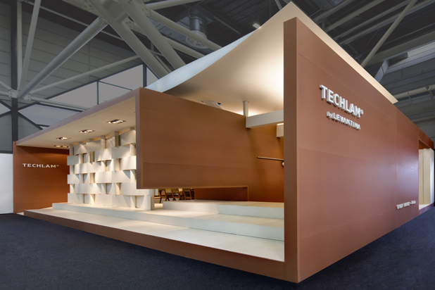 Techlam Levantina Ceramic House at the Cersaie Fair in Bologna, Italy. Photo courtesy of Héctor Ruiz Velázquez.