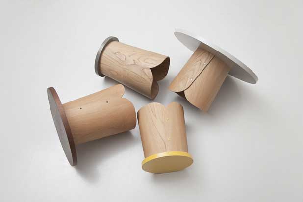 TAB stools designed by Isaac Piñeiro for Sancal. Photo courtesy of Isaac Piñeiro