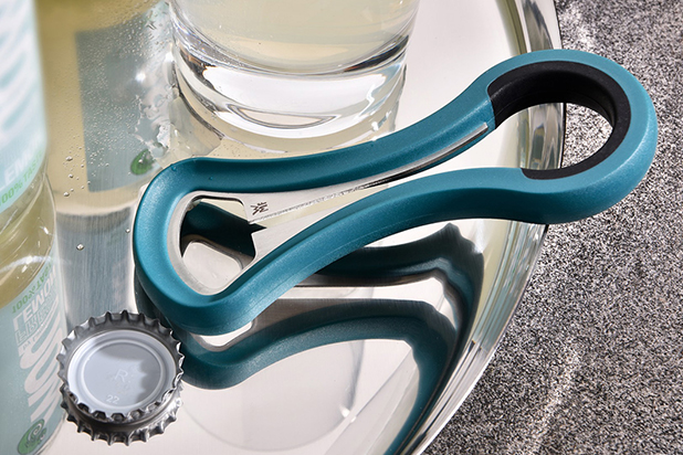 Multibottle opener by Jordi Pla for WMF. Photo courtesy of WMF & Jordi Pla Studio.