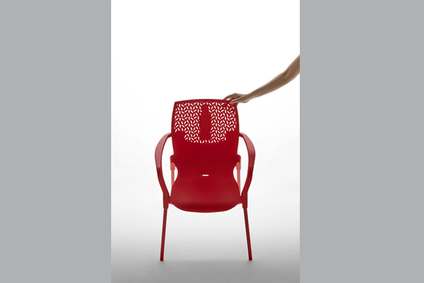 Silla para Coca Cola España. Foto de La Mamba