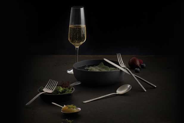 Cutlery for Comas. Photo courtesy of Lúcid Design Agency.