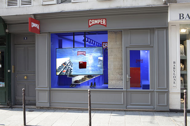 Camper Set shop in Paris, 2014