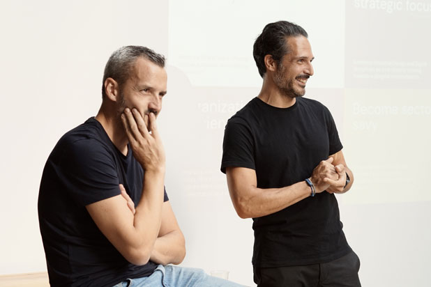 Jaume Jané and Bern Donadeu founders of Nacar. Photo courtesy of Nacar Design.