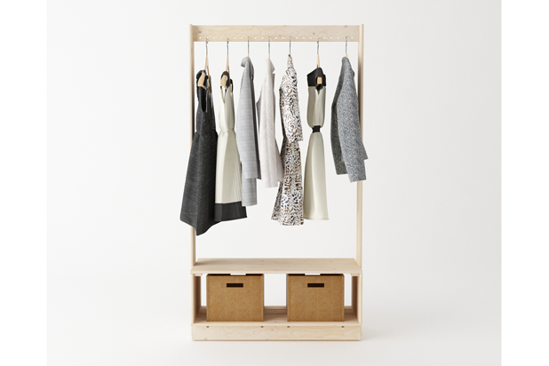 BEKA clothes rack by Silvia Ceñal for Lufe. Photo: Courtesy of Silvia Ceñal.