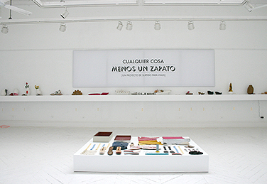Cualquier cosa menos un zapato. Abril 2010.. En colaboración con Vialis
