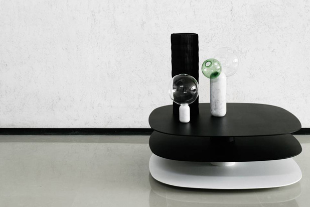 STRATO coffee table, designed by Victor Carrasco for Living Divani