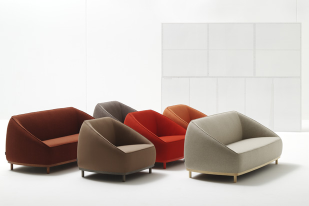 Colección de sofás y sillones SUMO diseñada para la empresa Sancal
