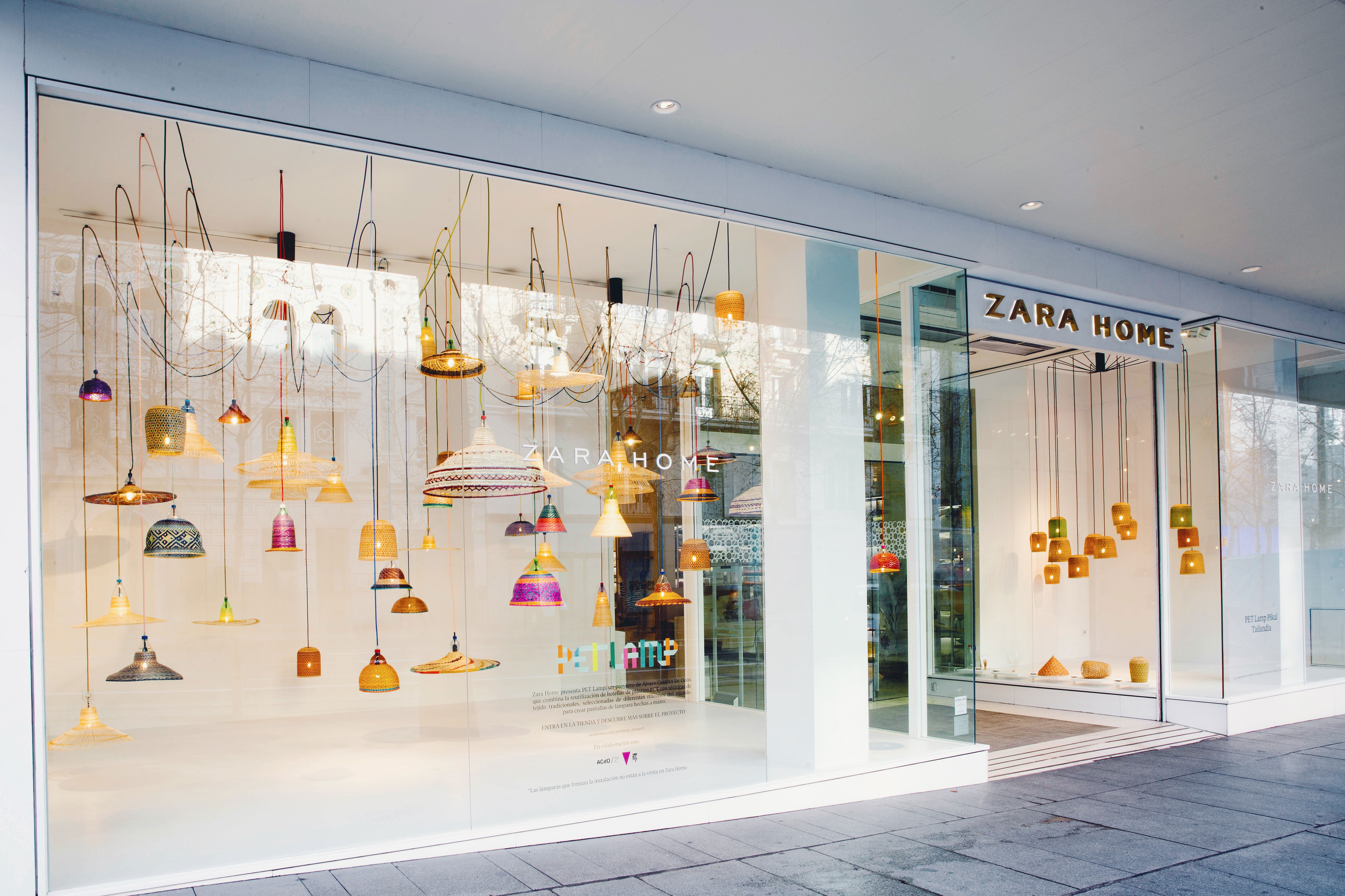 PET LAMPS at Zara Home shop. Photo: Courtesy of Acdo