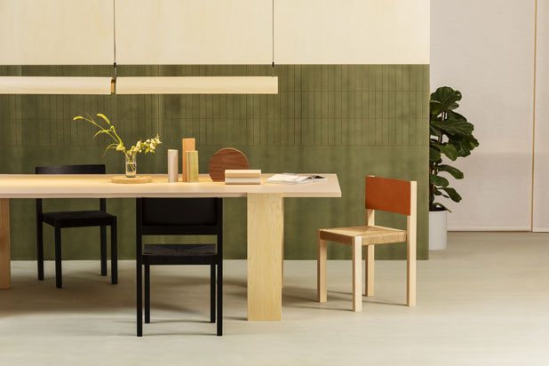 Colección CATALINA diseñada por Andreu Carulla para Vergés. Foto de Francesc Rabat, cortesía de Vergés.