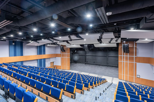 Figueras Seating armchairs at the Denver Christian School in Denver, USA. Photo courtesy of Figueras Seating.