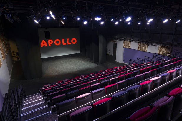 Figueras Seating armchairs at the Victoria Theater in Harlem, NY, USA. Photo courtesy of Figueras Seating.