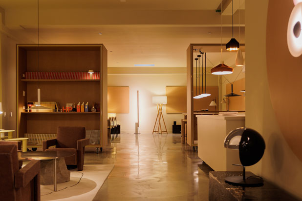 Showroom de Marset en Nueva York, EEUU. Foto cortesía de Marset.