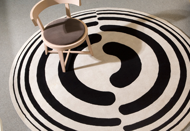 Alfombra Wifi, diseñada por el estudio Diez+diez diseño