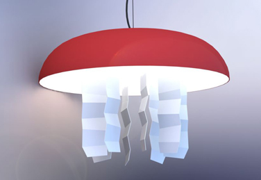 Lámpara de techo MEDUSA  diseñada por Sal I Oli