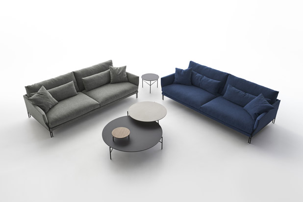 MAJESTIC sofas and tables, designed by La Mamba for Carmenes